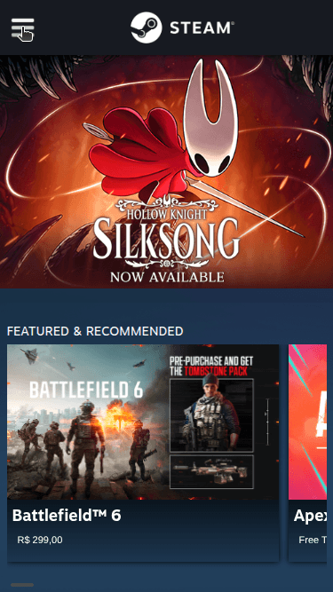 How do I change the visibility of my Steam profile and inventory? - Step 1