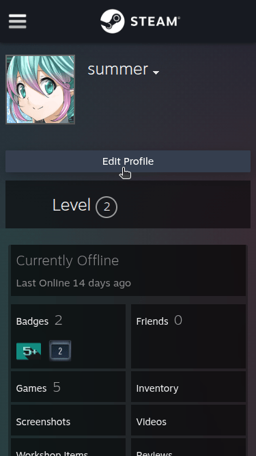 How do I change the visibility of my Steam profile and inventory? - Step 3