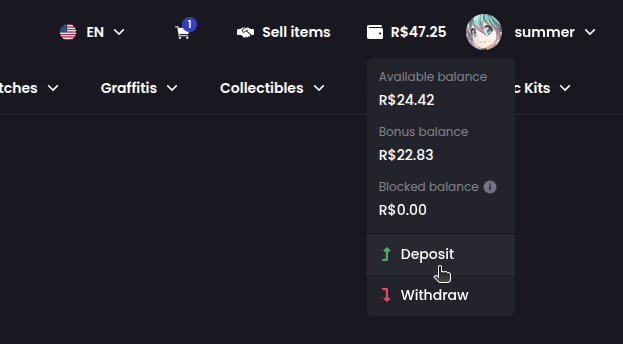 How do I add funds to my account? - Step 2
