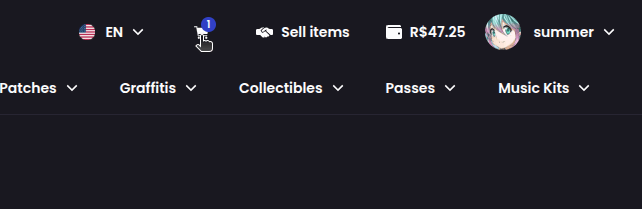 How do I buy skins? - Step 2