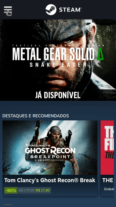 Como alterar a visibilidade de meu perfil e invantário da Steam? - Passo 1
